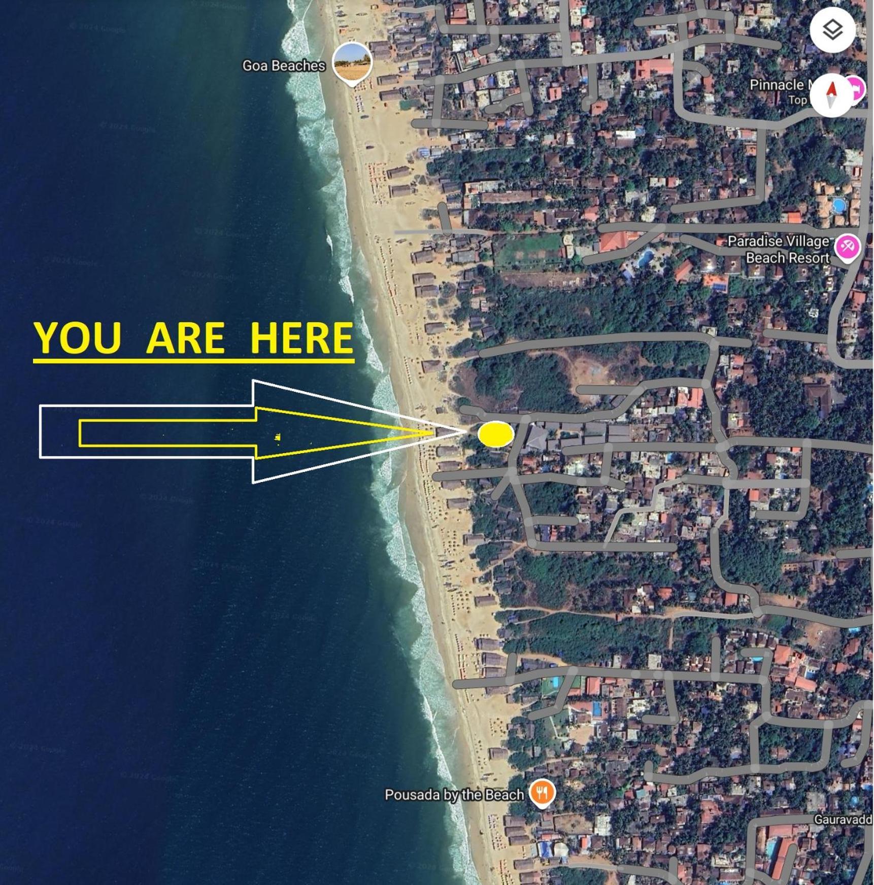 Yash-Deep 100 Meter Calangute Beach Walking エクステリア 写真
